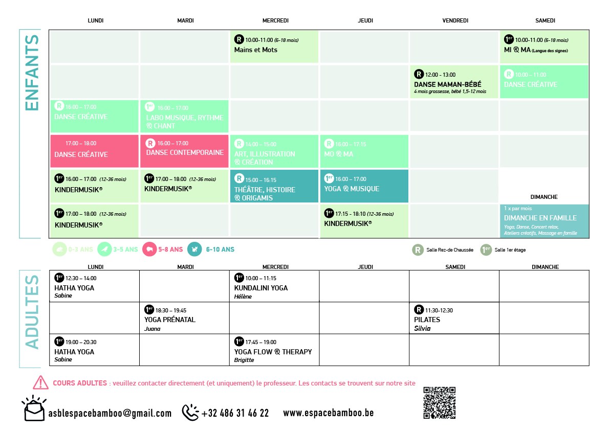 horaire complet -100